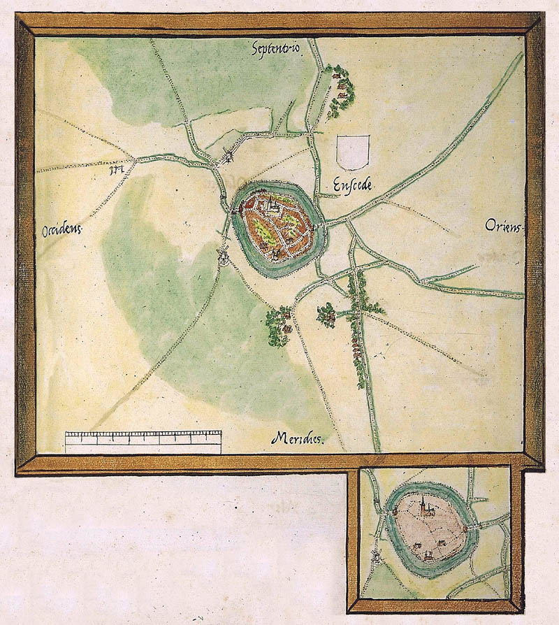 Enschede 1545 Jacob van Deventer